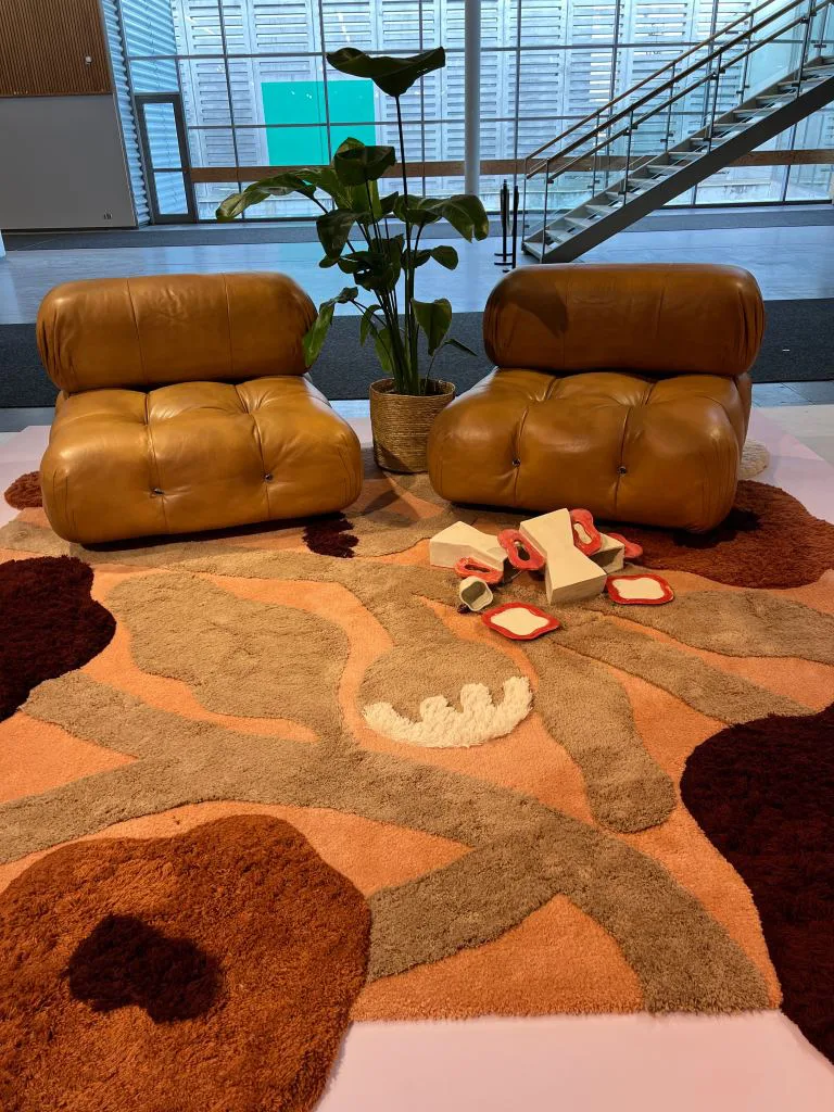 Poppy rug Terracotta