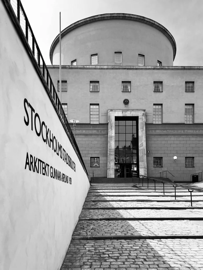 Stadsbiblioteket – one of Stockholm’s most notable Swedish Grace buildings
