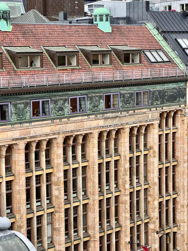 Kungsgatan 5 concrete skeleton building 