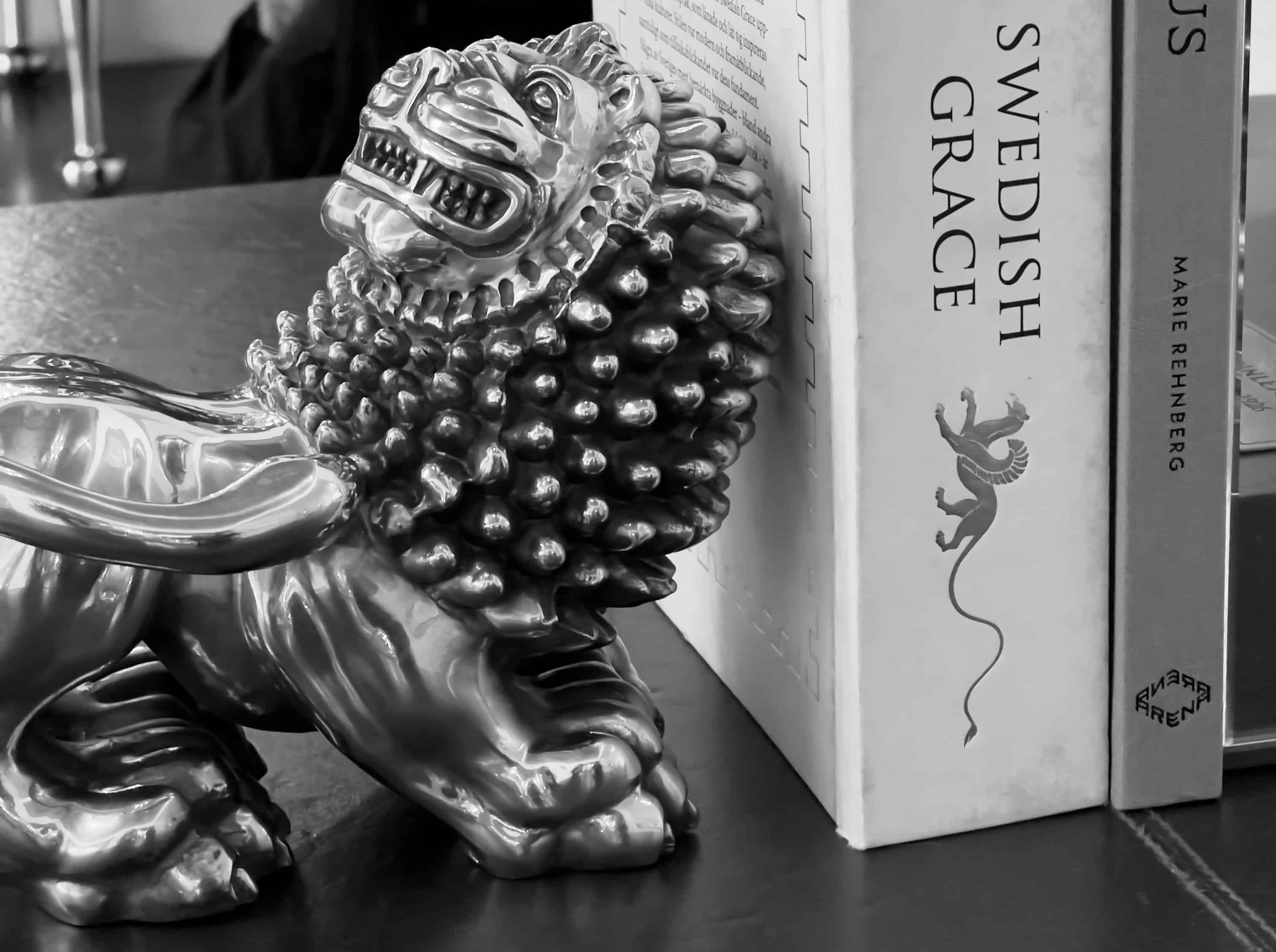 Anna Petrus Lion in Pewter